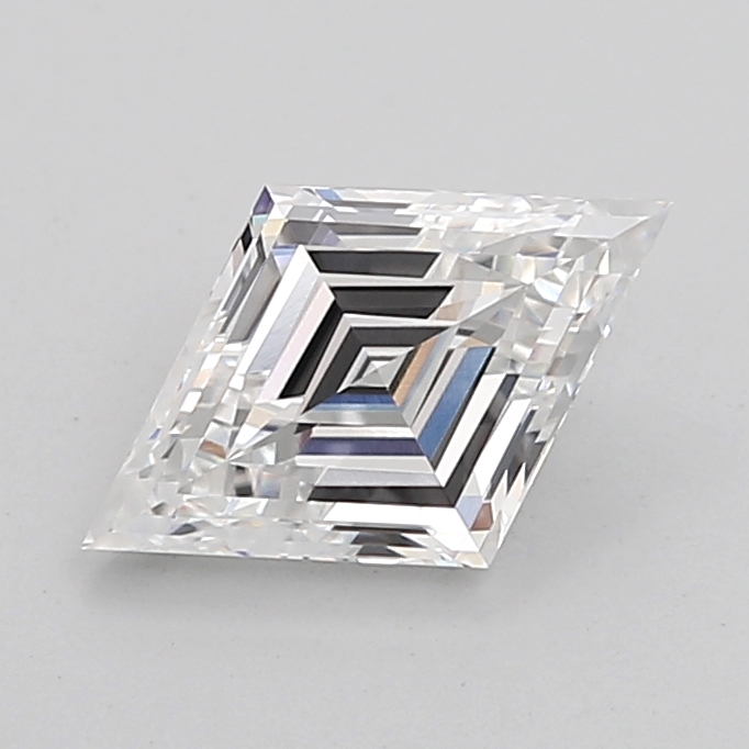 1.27 carat Lozenge lab grown diamond, E VVS1, IGI certified