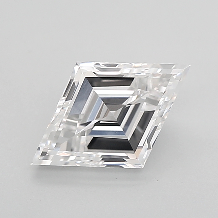 1.53 carat Lozenge lab grown diamond, D VVS1, IGI certified