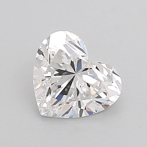 1.05 carat Heart lab grown diamond, D VVS1, IGI certified