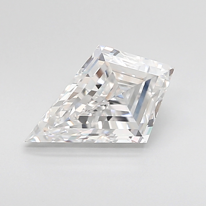 1.55 carat Kite lab grown diamond, D VVS2, IGI certified