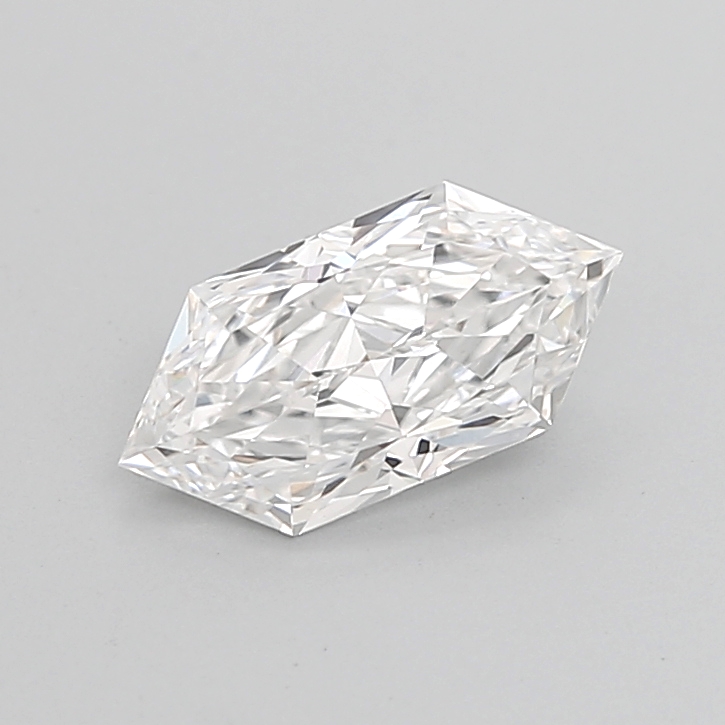 1.35 carat Hexagon Brilliant lab grown diamond, D VVS2, IGI certified