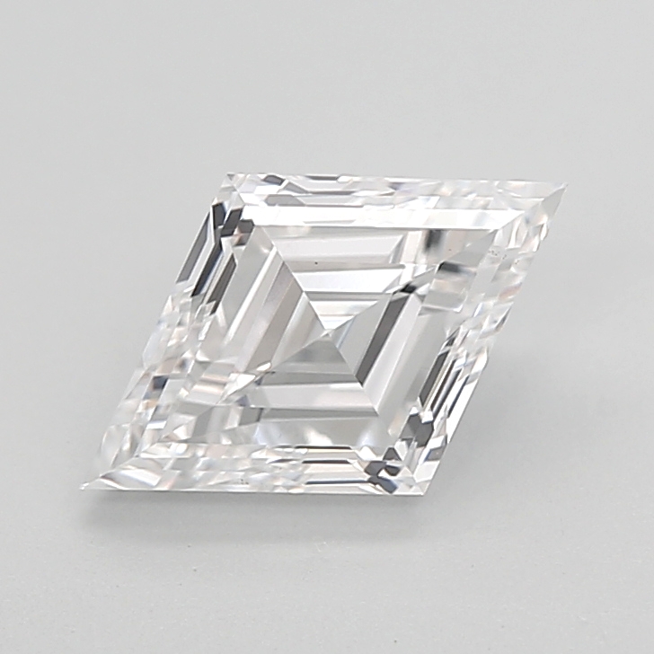 1.40 carat Lozenge lab grown diamond, D VVS2, IGI certified
