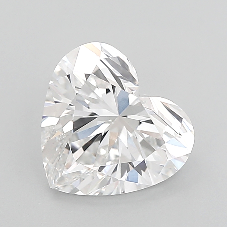 3.05 carat Heart lab grown diamond, E VVS2, IGI certified