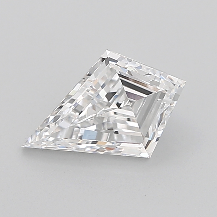 2.12 carat Kite lab grown diamond, D VVS2, IGI certified