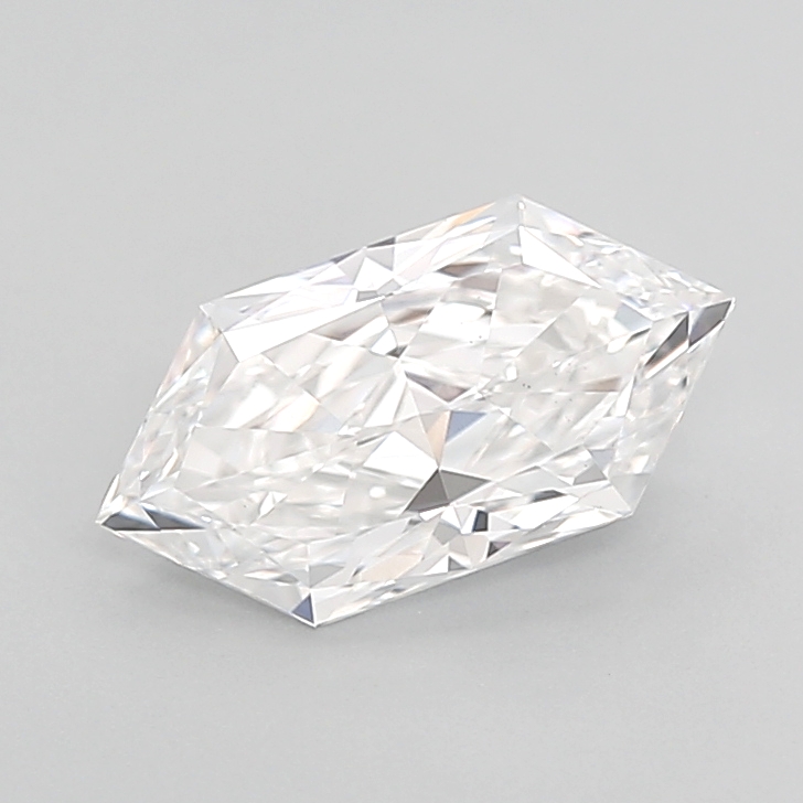 1.40 carat Hexagon Brilliant lab grown diamond, D VS1, IGI certified