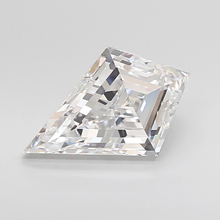 2.77 carat Kite lab grown diamond, E VVS2, IGI certified