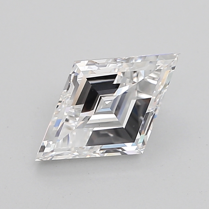 1.55 carat Lozenge lab grown diamond, D VS1, IGI certified