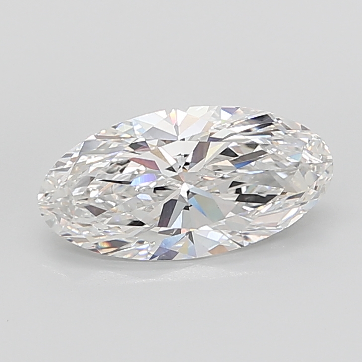 5.21 carat Moval lab grown diamond, F VVS2, IGI certified