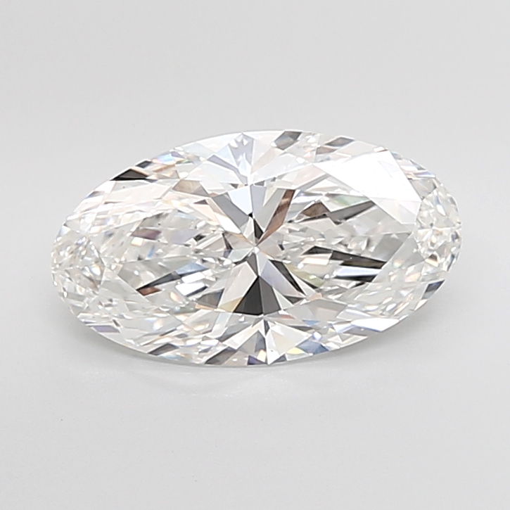 5.31 carat Moval lab grown diamond, F VVS2, IGI certified