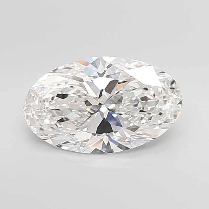 4.09 carat Moval lab grown diamond, G VVS2, IGI certified