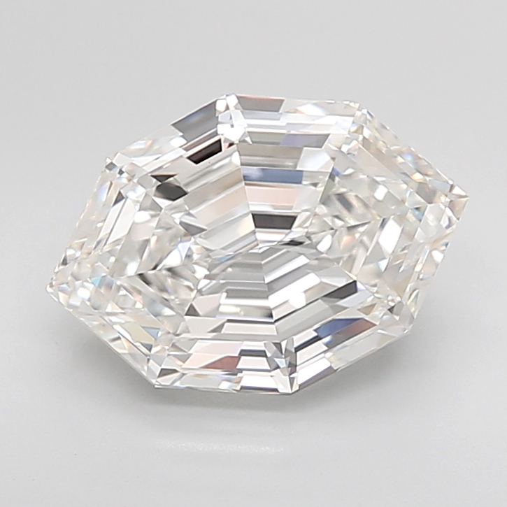 4.84 carat Marquise Step Cut lab grown diamond, G VVS2, IGI certified