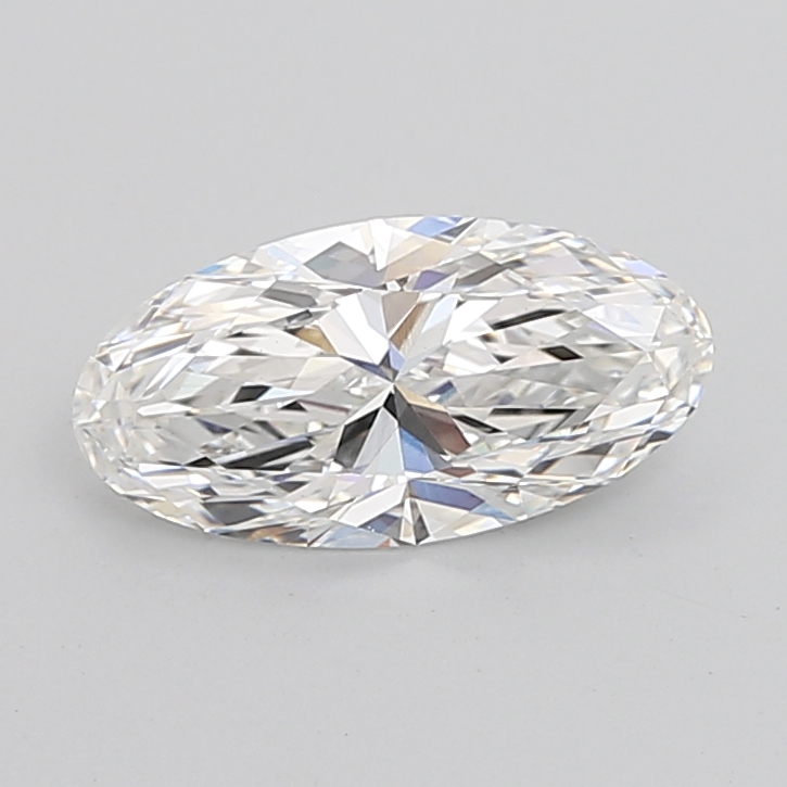 2.06 carat Moval lab grown diamond, F VVS2, IGI certified