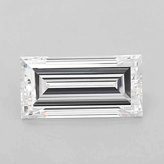 1.42 carat Baguette lab grown diamond, F VS1, IGI certified