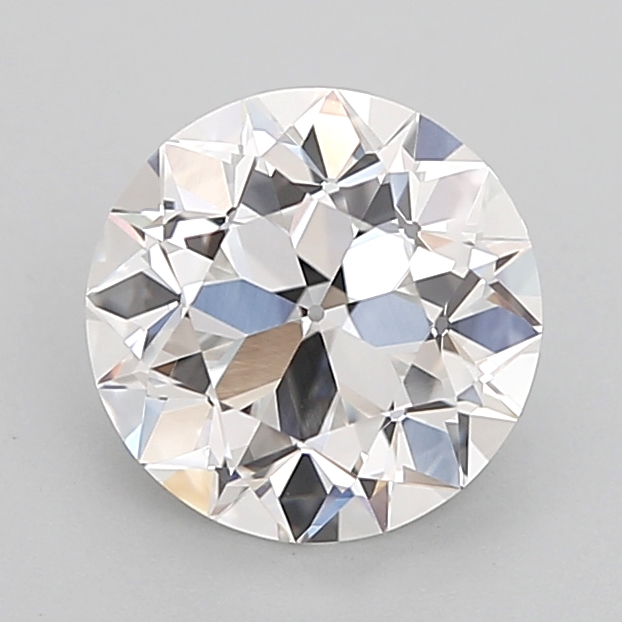 2.00 carat Euro Cut lab grown diamond, D VVS2, IGI certified