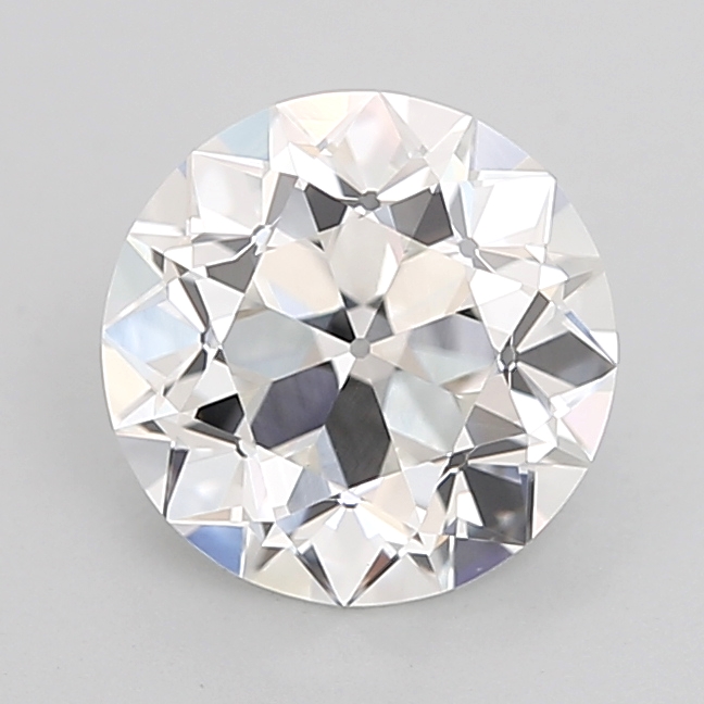 2.12 carat Euro Cut lab grown diamond, E VVS2, IGI certified