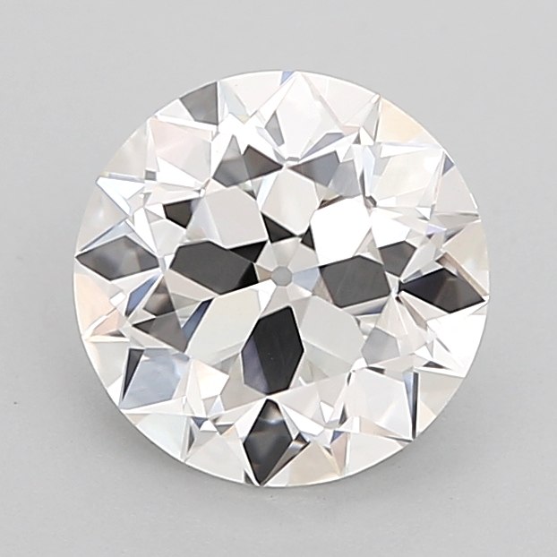 2.04 carat Euro Cut lab grown diamond, E VVS2, IGI certified