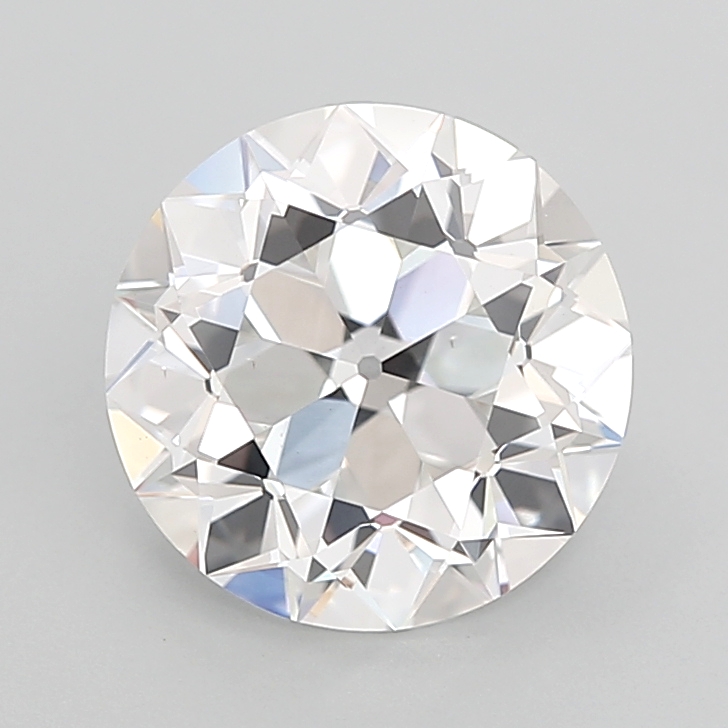 4.01 carat Euro Cut lab grown diamond, F VS2, IGI certified