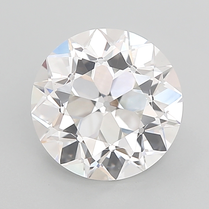 4.16 carat Euro Cut lab grown diamond, F VVS2, IGI certified
