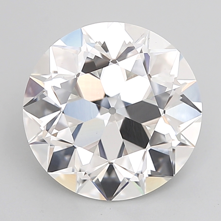 5.03 carat Euro Cut lab grown diamond, E VS1, IGI certified