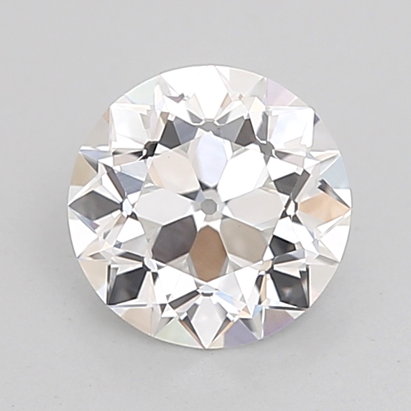 1.08 carat Euro Cut lab grown diamond, D VVS2, IGI certified
