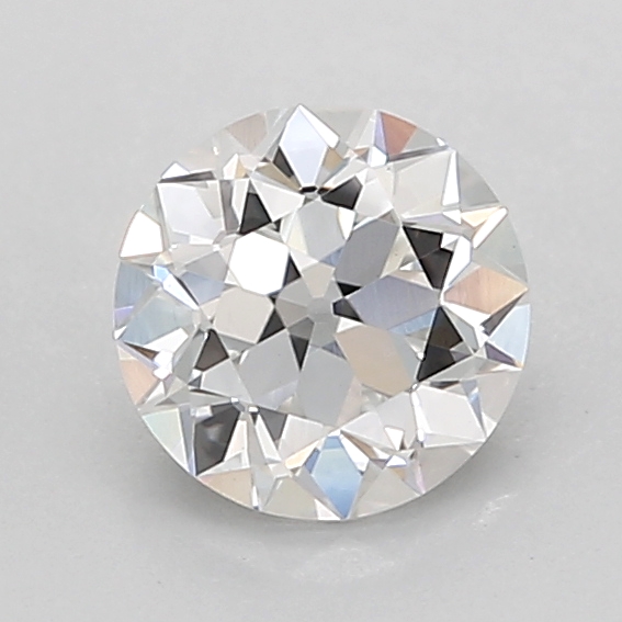1.00 carat Euro Cut lab grown diamond, E VVS2, IGI certified