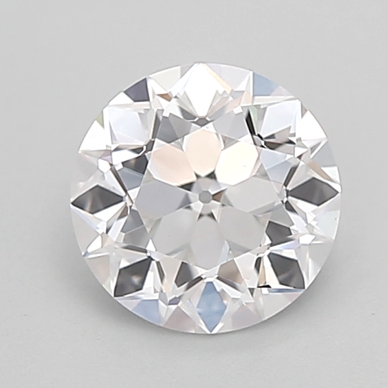 1.07 carat Euro Cut lab grown diamond, D VVS2, IGI certified