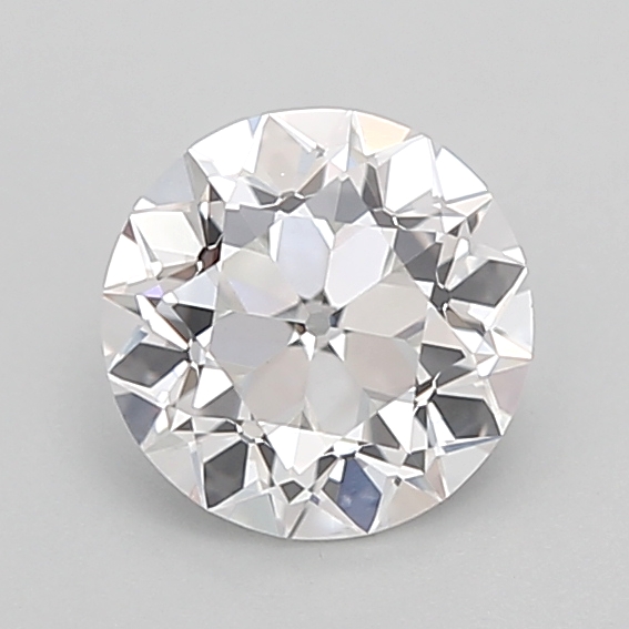 1.04 carat Euro Cut lab grown diamond, D VVS2, IGI certified