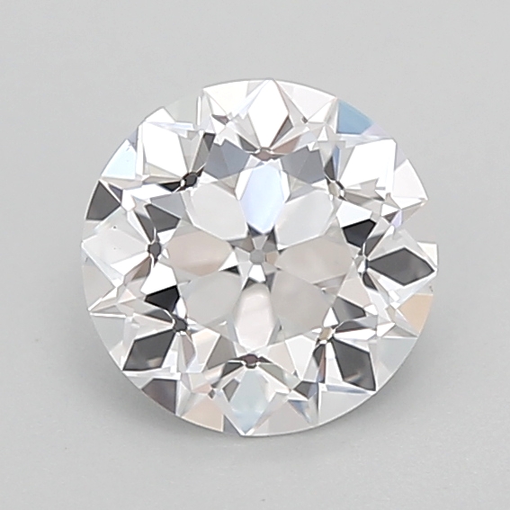 1.08 carat Euro Cut lab grown diamond, D VVS2, IGI certified