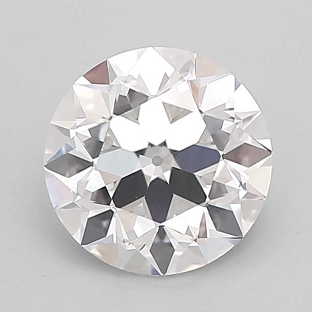 1.50 carat Euro Cut lab grown diamond, D VVS2, IGI certified
