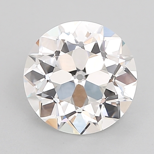 1.60 carat Euro Cut lab grown diamond, E VVS2, IGI certified