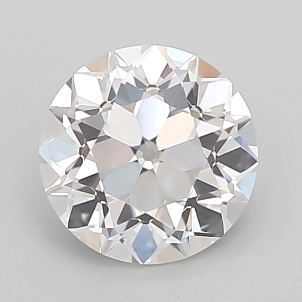 1.54 carat Euro Cut lab grown diamond, D VVS2, IGI certified