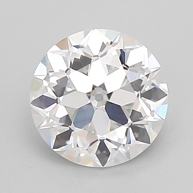 1.53 carat Euro Cut lab grown diamond, D VVS2, IGI certified