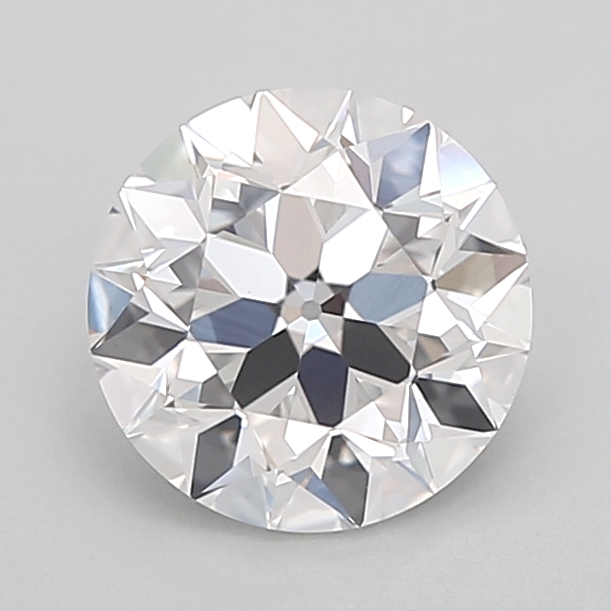 1.50 carat Euro Cut lab grown diamond, E VVS2, IGI certified