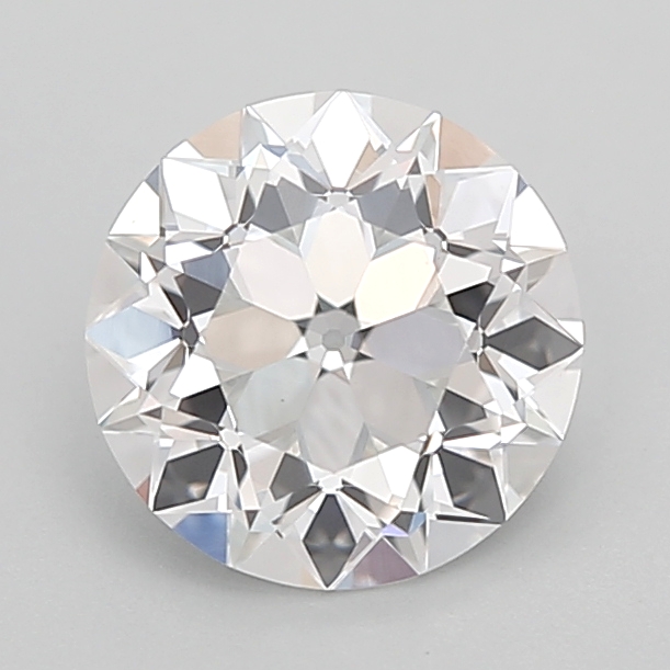 1.61 carat Euro Cut lab grown diamond, E VS1, IGI certified