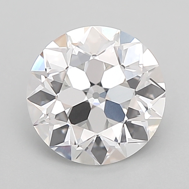 1.54 carat Euro Cut lab grown diamond, E VVS2, IGI certified