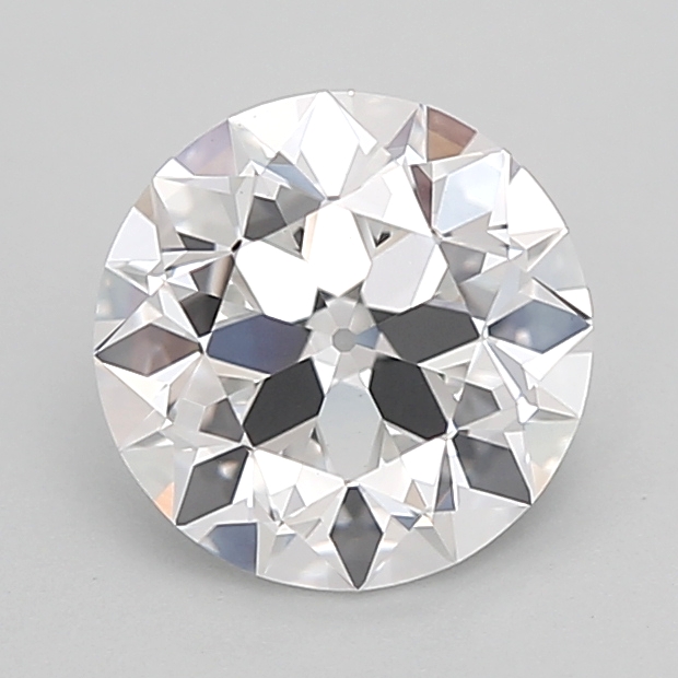 1.58 carat Euro Cut lab grown diamond, E VVS2, IGI certified