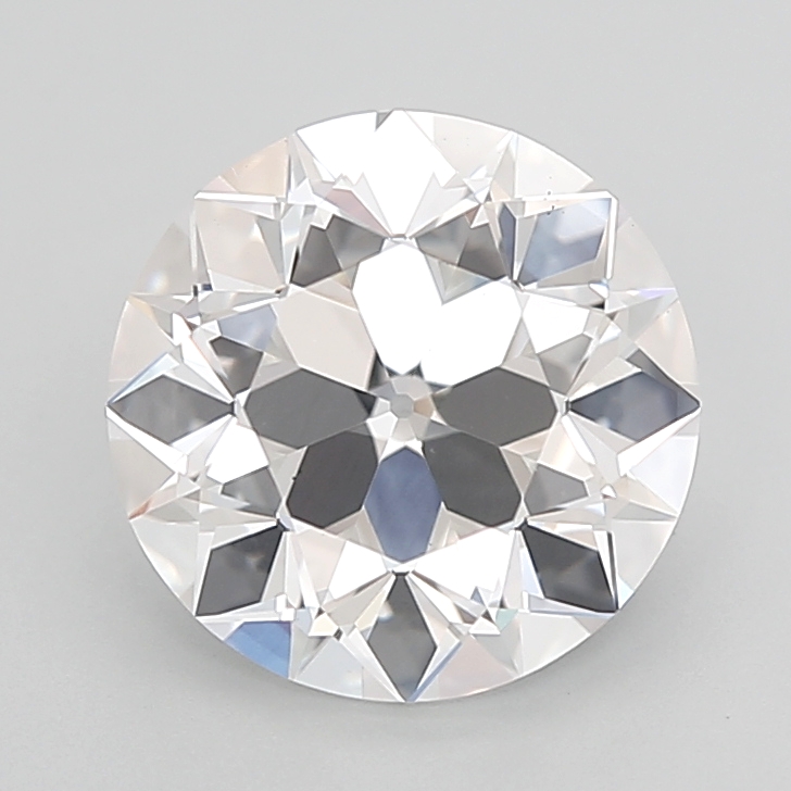 4.01 carat Euro Cut lab grown diamond, E VS1, IGI certified