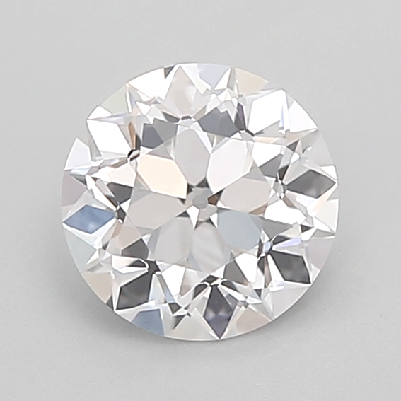 1.04 carat Euro Cut lab grown diamond, D VVS2, IGI certified