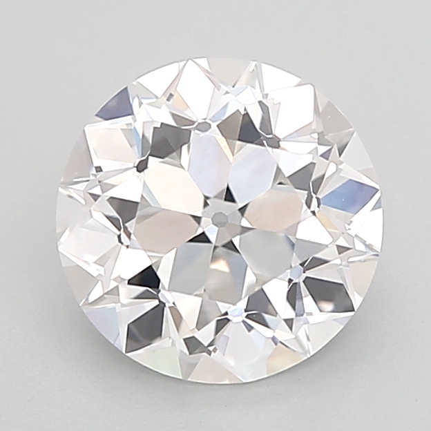 1.94 carat Euro Cut lab grown diamond, E VS1, IGI certified