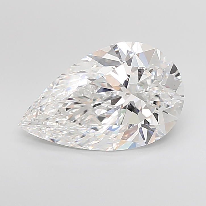 5.54 Ct Pear Lab-Grown Diamond