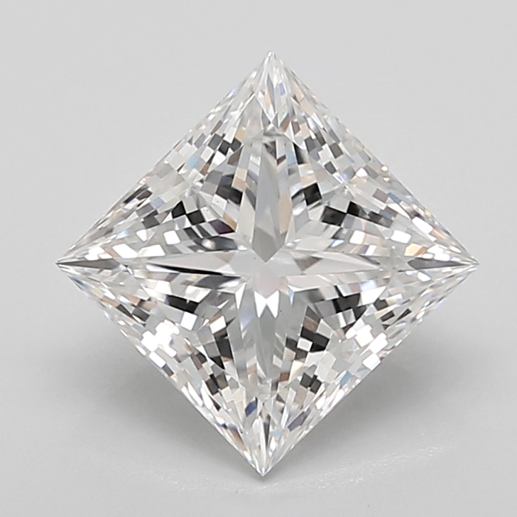 4.04 Ct Princess Lab-Grown Diamond