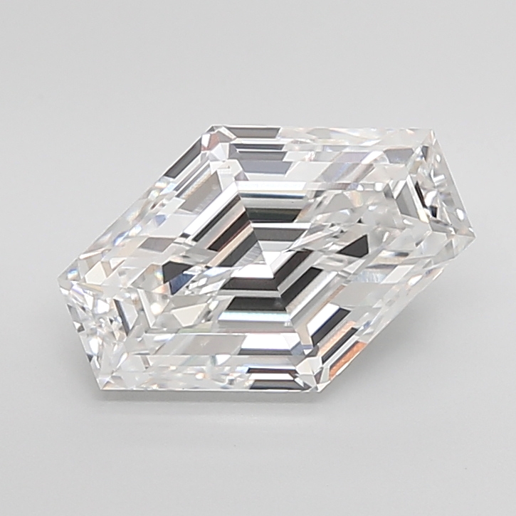 Lozenge 4.07ct D VVS2 IGI loose diamond