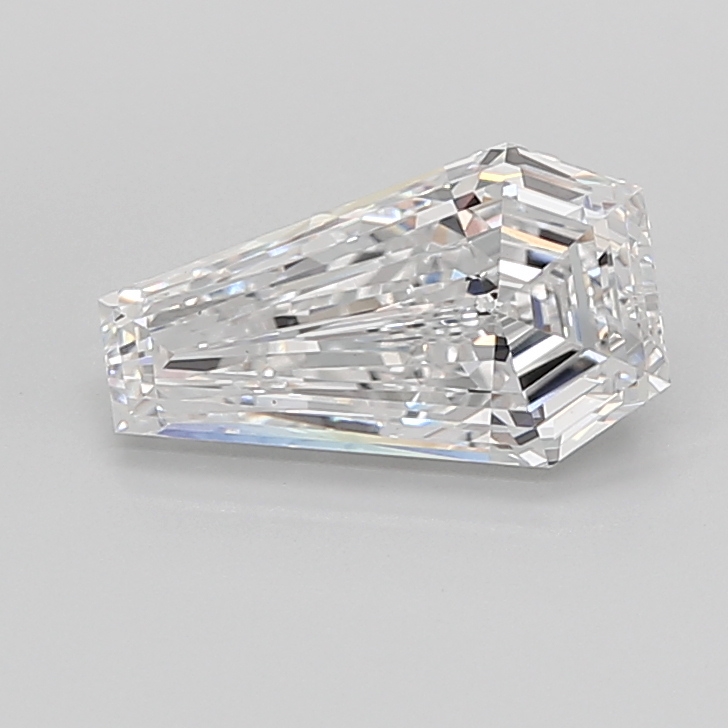 3.31 carat Coffin lab grown diamond, D VS1, IGI certified