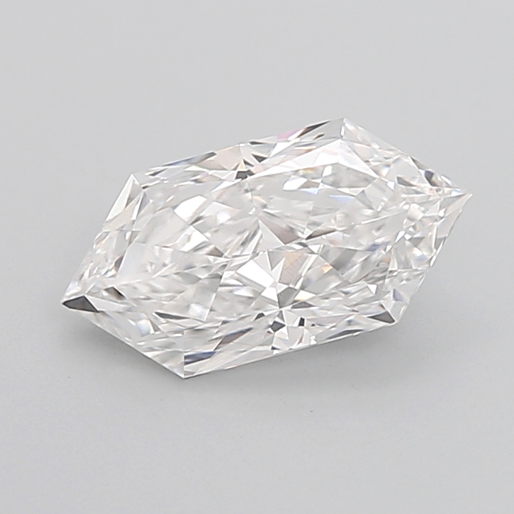 3.06 carat Hexagon Brilliant lab grown diamond, E VVS2, IGI certified