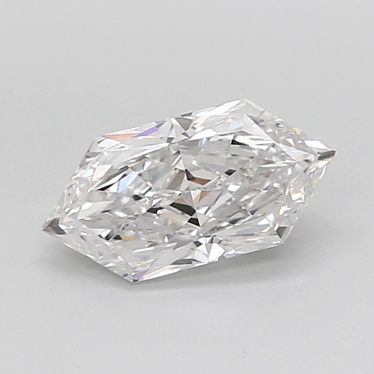 1.44 carat Hexagon Brilliant lab grown diamond, D VVS2, IGI certified