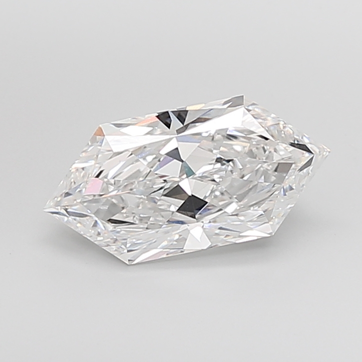 4.09 carat Hexagon Brilliant lab grown diamond, D VS1, IGI certified