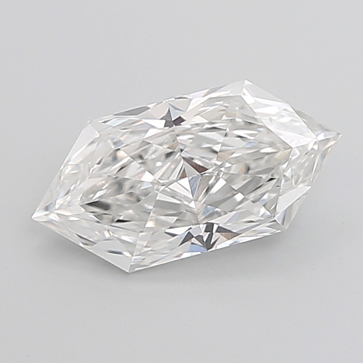 3.50 carat Hexagon Brilliant lab grown diamond, D VS2, IGI certified