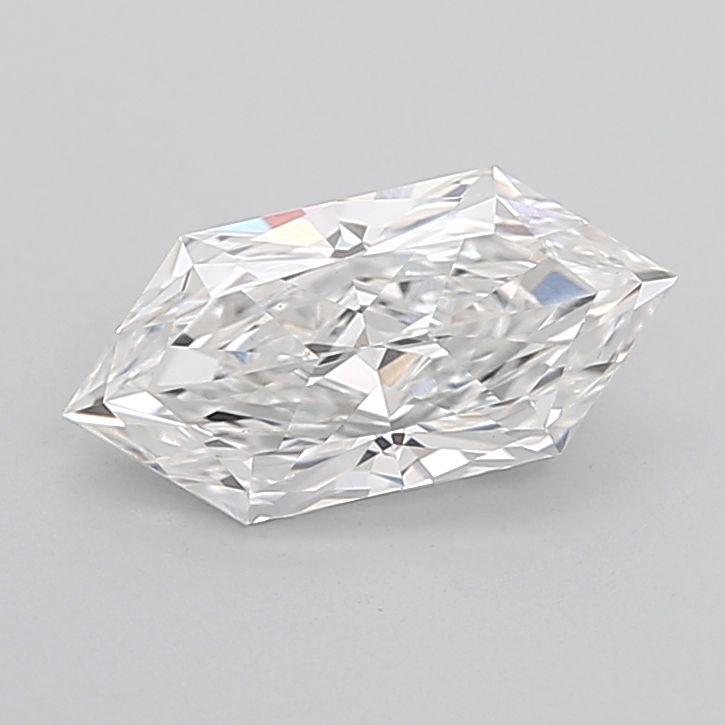 2.11 carat Hexagon Brilliant lab grown diamond, D VVS2, IGI certified