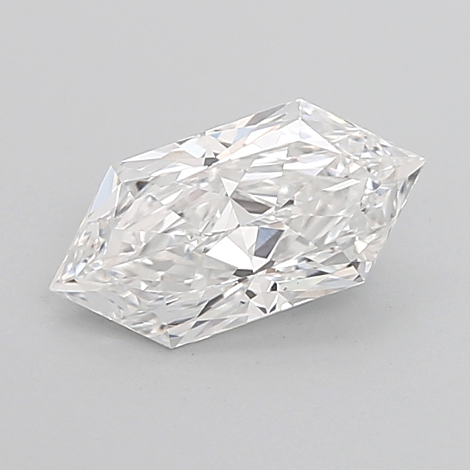 2.04 carat Hexagon Brilliant lab grown diamond, E VVS2, IGI certified