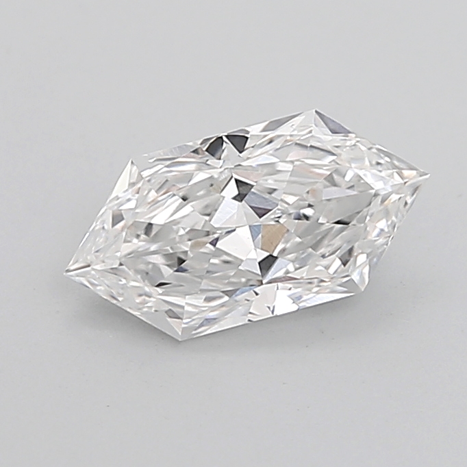 1.53 carat Hexagon Brilliant lab grown diamond, D VVS2, IGI certified